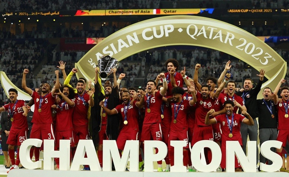 Qatar có vị trí cao nhất lịch sử trên bảng xếp hạng FIFA (Ảnh: Reuters).