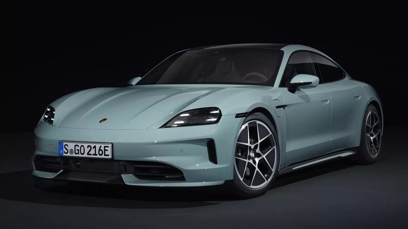 Cận cảnh Porsche Taycan 2025 vừa ra mắt, công suất lên tới 925 mã lực