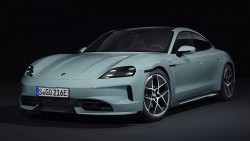 Cận cảnh Porsche Taycan 2025 vừa ra mắt, công suất lên tới 925 mã lực