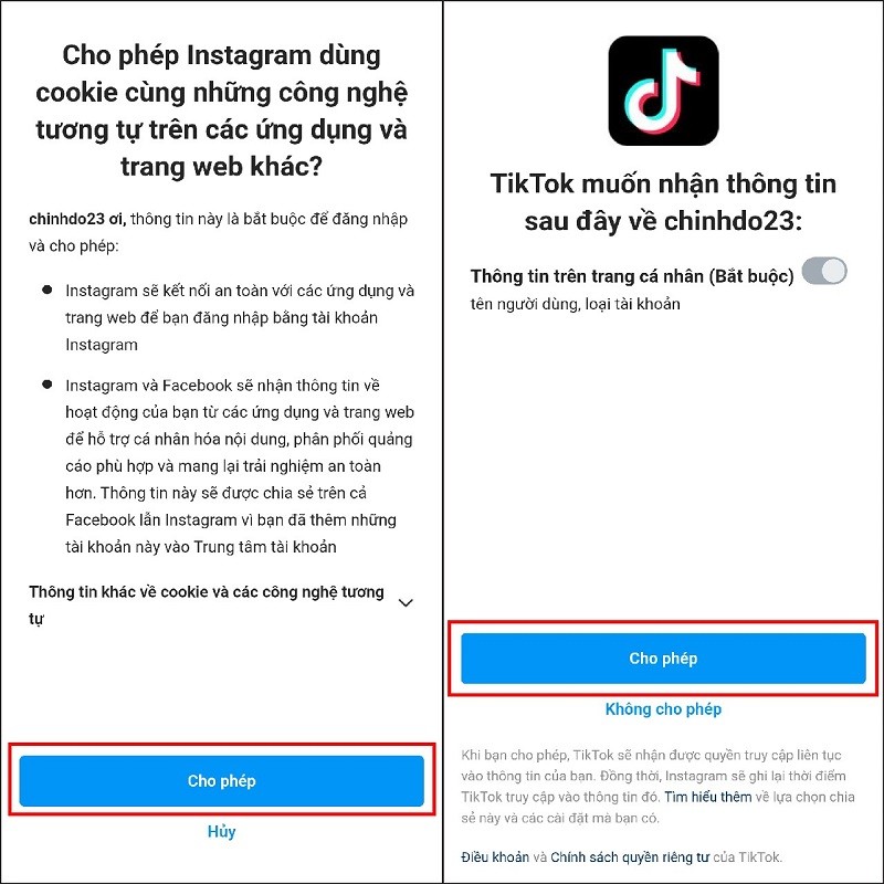 Cách liên kết tài khoản YouTube và Instagram vào Tiktok siêu đơn giản