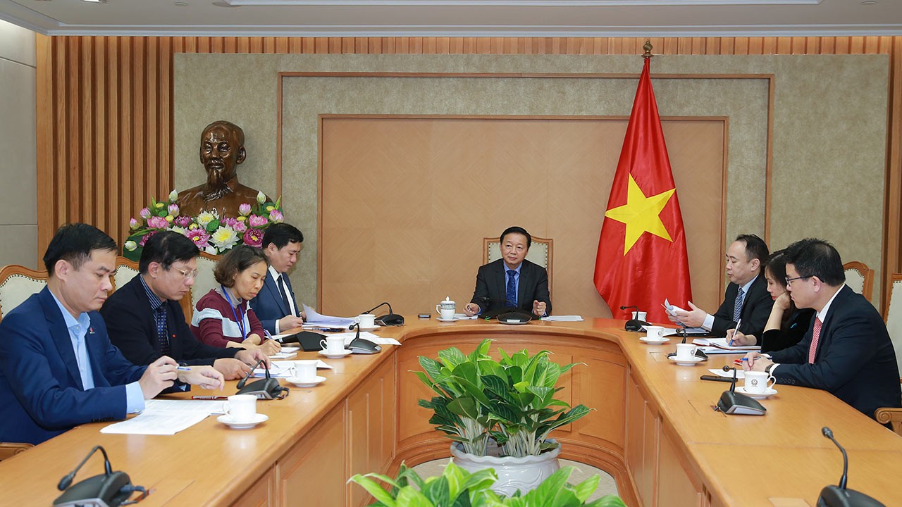 Phó Thủ tướng Trần Hồng Hà điện đàm với Phó Thủ tướng Liên bang Nga Novak Aleksandr Valentinovich. (Nguồn: VGP News)
