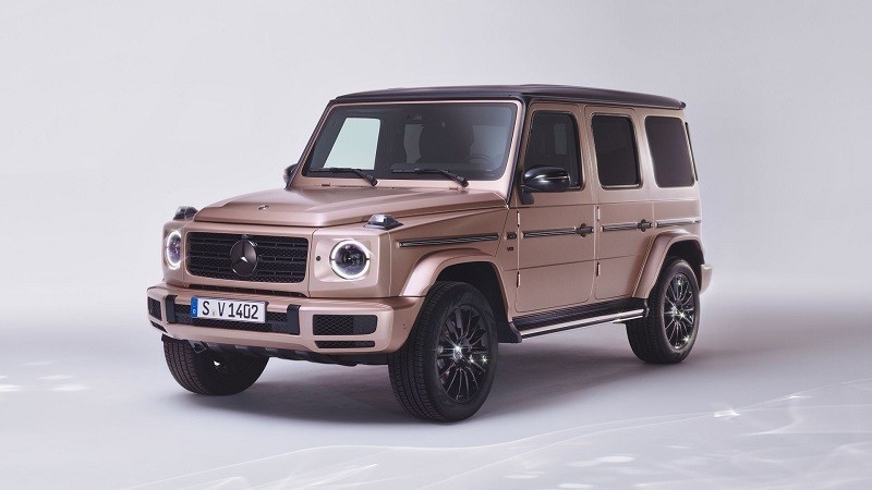 Cận cảnh Mercedes-Benz G500 'Stronger Than Diamonds' đính 4 viên kim cương