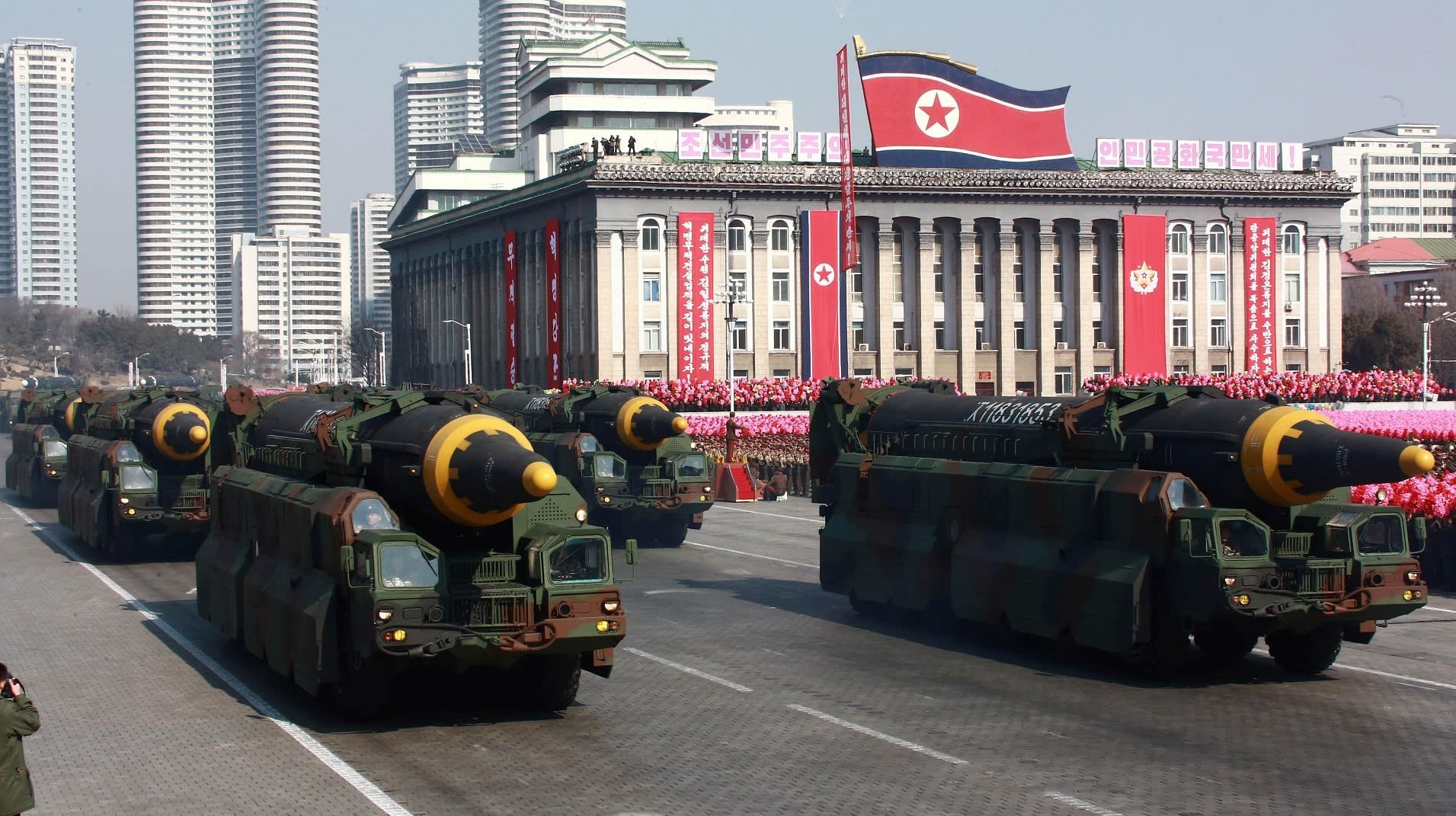 Phản ứng với tín hiệu mở của Triều Tiên gửi Nhật Bản, Mỹ nói 'đó là chữ nếu khá lớn' Nguồn: KCNA)