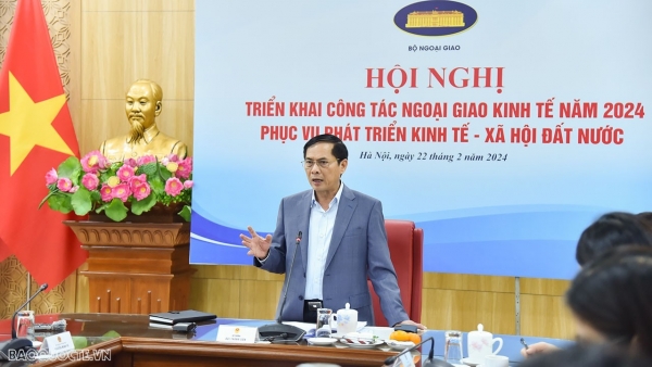 Foreign Minister Bui Thanh Son outlines key tasks of economic diplomacy in 2024