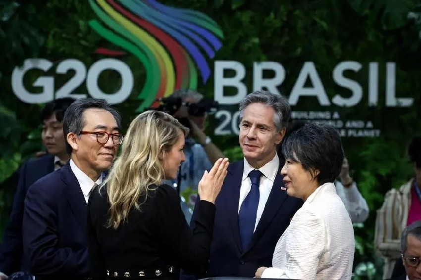Hàn Quốc đặt vấn đề quan hệ Nga-Triều Tiên ở G20, cùng Mỹ-Nhật Bản 'siết vòng' hợp tác ứng phó
