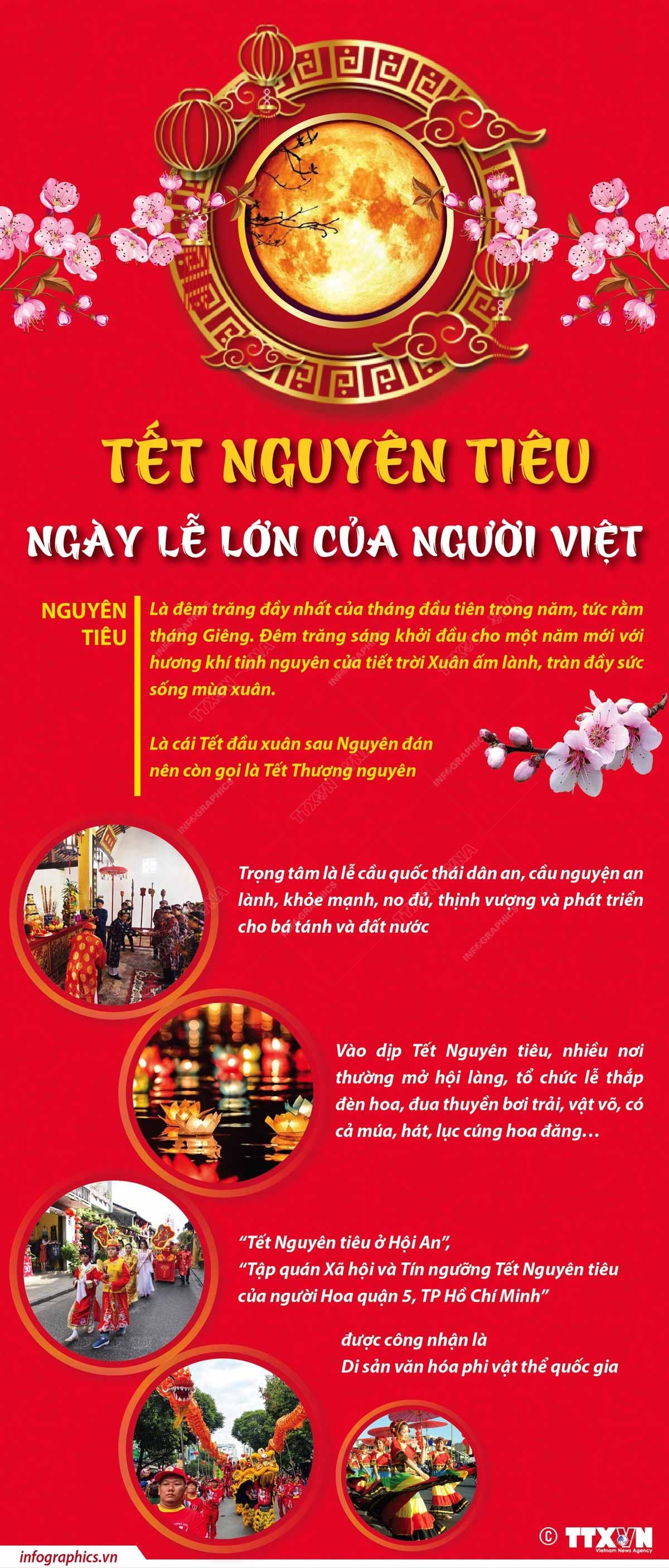 Rằm tháng Giêng - Tết Nguyên tiêu, ngày lễ lớn của người Việt