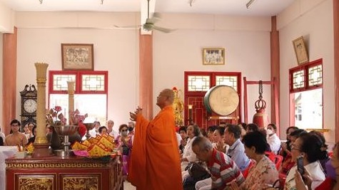 Tết Thượng nguyên tại ngôi chùa Việt ở thủ đô Bangkok