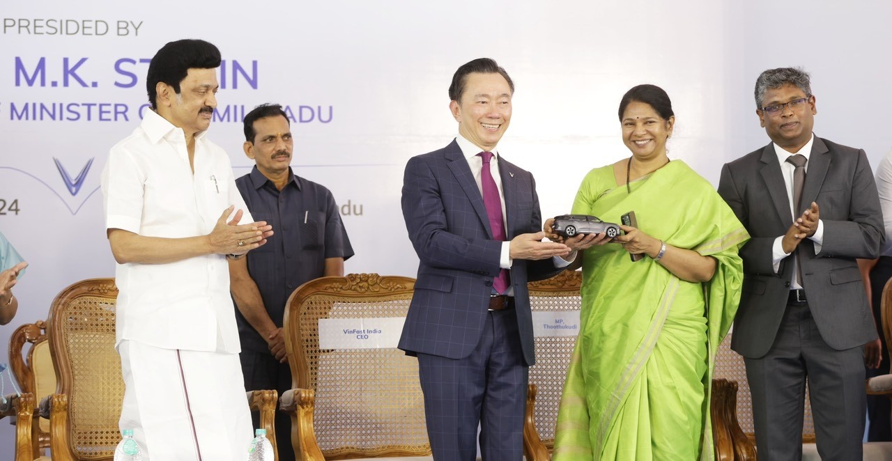 VinFast khởi công nhà máy xe điện tích hợp đầu tiên tại Ấn Độ