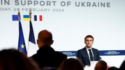 Tình hình Ukraine: Tổng thống Pháp tuyên bố 'không loại trừ' việc đổ bộ quân, Nga cảnh báo nguy cơ 'đối đầu quốc tế'