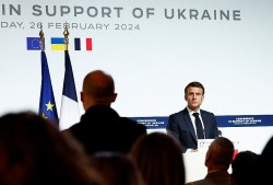 Tình hình Ukraine: Tổng thống Pháp tuyên bố 'không loại trừ' việc đổ bộ quân, Nga cảnh báo nguy cơ 'đối đầu quốc tế'