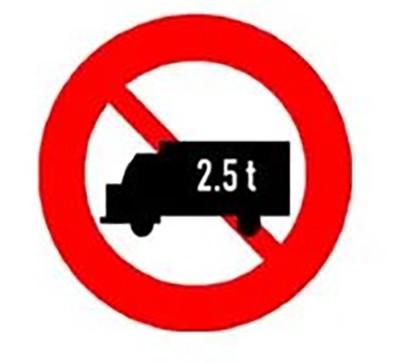 Mức phạt lỗi đi vào đường cấm xe tải là bao nhiêu?