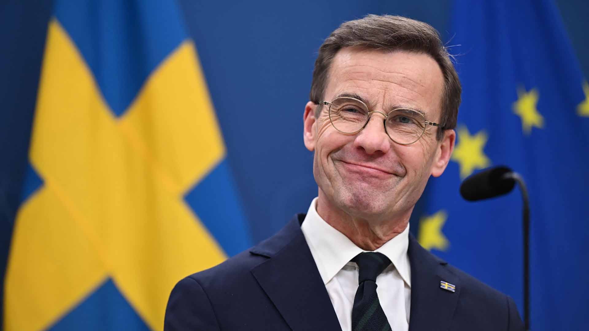 Thủ tướng Thụy Điển Ulf Kristersson. (Nguồn: Reuters)