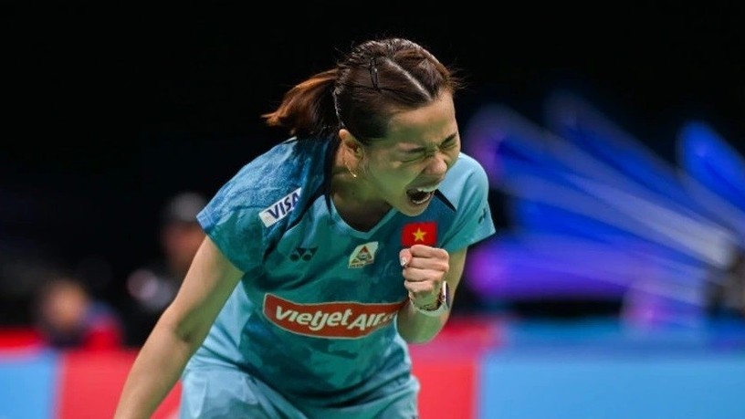 Tay vợt Nguyễn Thùy Linh vào tứ kết giải cầu lông Đức mở rộng 2024