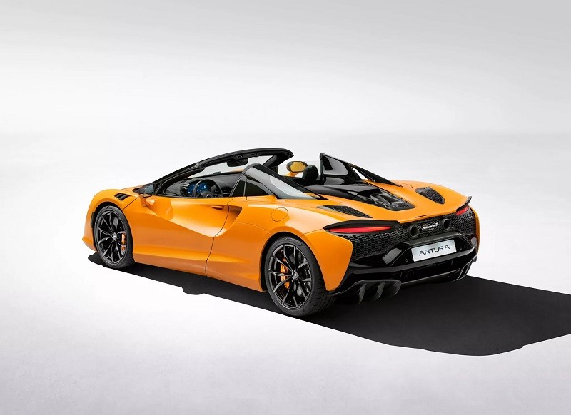 Cận cảnh siêu xe McLaren Artura Spider vừa ra mắt, giá khoảng 6,92 tỷ đồng