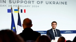 Điều gì ẩn sau tuyên bố gửi quân đến Ukraine của ông Macron?