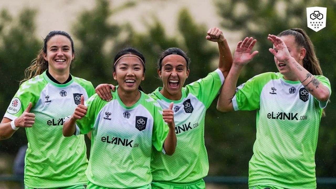 Đội bóng của Huỳnh Như thắng trận đầu tiên mùa giải vô địch bóng đá nữ Bồ Đào Nha