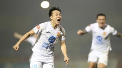 Đánh bại Sông Lam Nghệ An ở phút bù giờ, Nam Định giữ vững ngôi đầu V-League 23-24