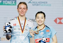 Nguyễn Thùy Linh xuất sắc giành ngôi á quân giải cầu lông Đức mở rộng 2024