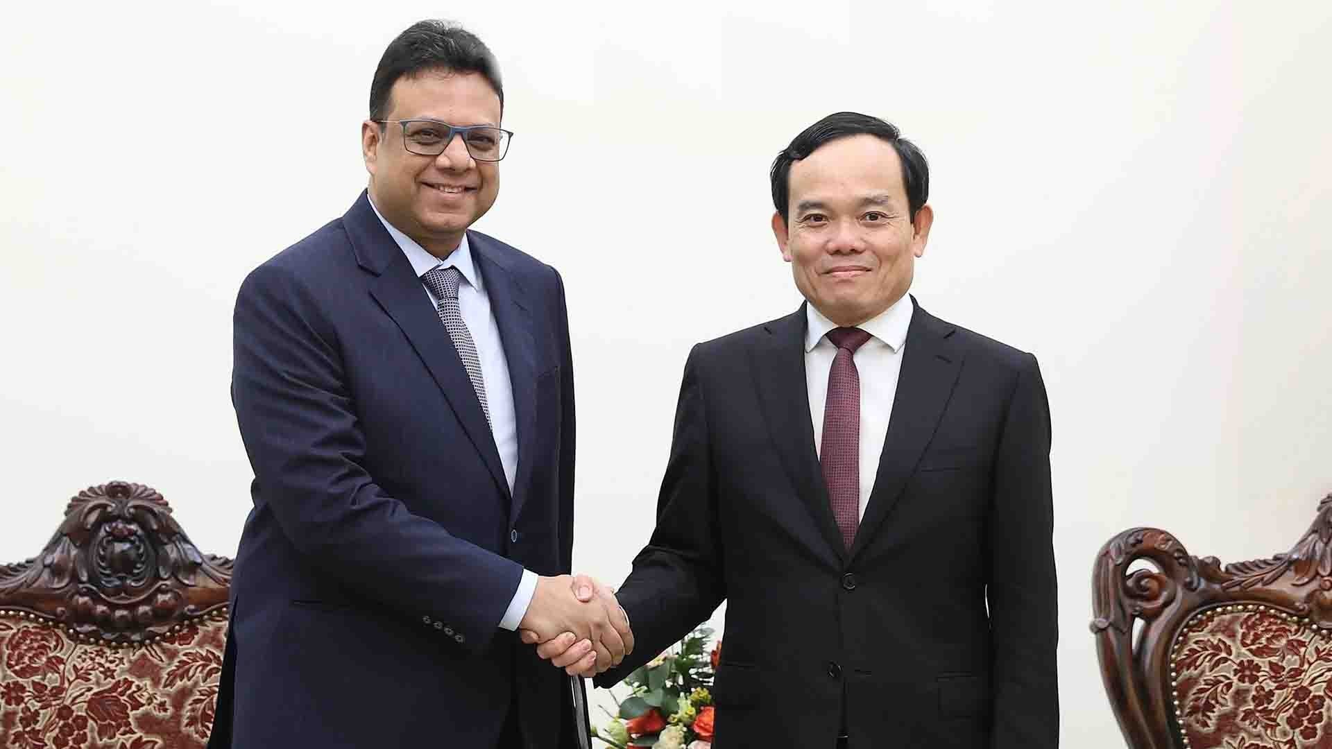 Phó Thủ tướng Trần Lưu Quang tiếp Phó Chủ tịch cấp cao tập đoàn P&G