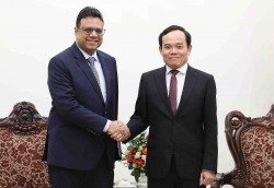 Phó Thủ tướng Trần Lưu Quang tiếp Phó Chủ tịch cấp cao tập đoàn P&G