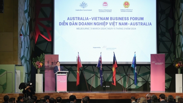 PM Pham Minh Chinh attends Vietnam - Australia Business Forum in Melbourne