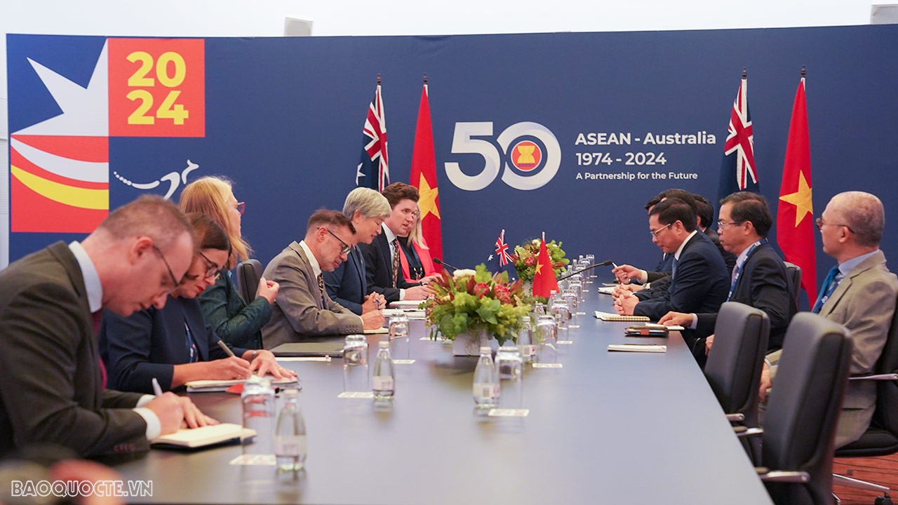 Vietnam, Australia Foreign Ministers hold meeting in Melbourne