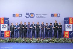 Thủ tướng Phạm Minh Chính dự Lễ đón các Trưởng đoàn tham dự Hội nghị Cấp cao ASEAN-Australia