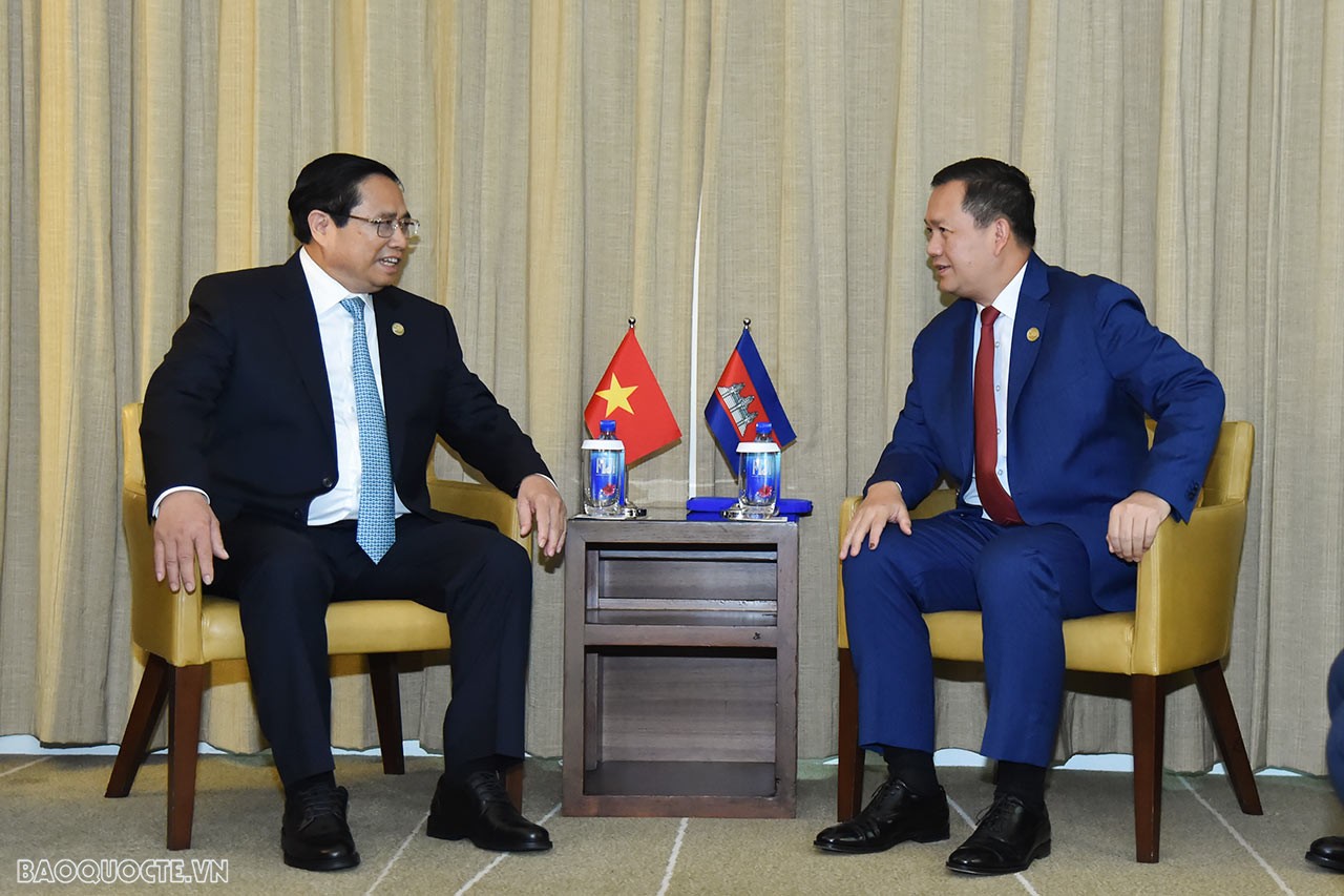 ASEAN-Australia: Thủ tướng Việt Nam-Campuchia thúc đẩy kết nối giao thông hai nước