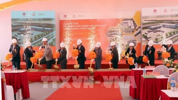 Tuyen Quang breaks ground on new biomass fuel plant with Japanese partner