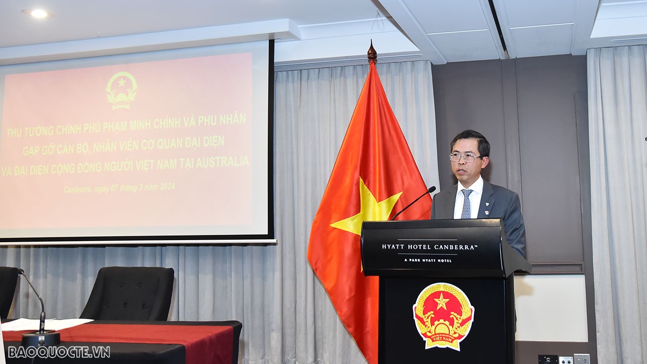 Thủ tướng Phạm Minh Chính mong muốn bà con kiều bào tại Australia luôn tự hào là người Việt Nam