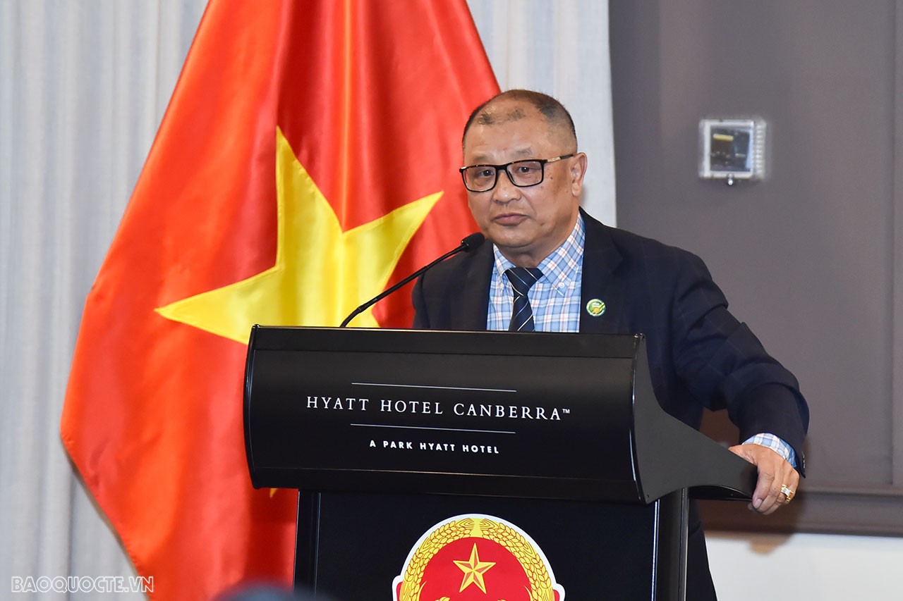 Ông Trần Bá Phúc, Chủ tịch Hội Doanh nhân Việt Nam tại Australia.