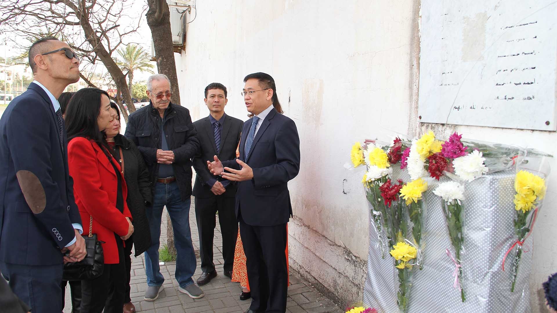 Đại sứ quán Việt Nam tưởng niệm 50 năm các nhà báo Algeria hy sinh ở Việt Nam