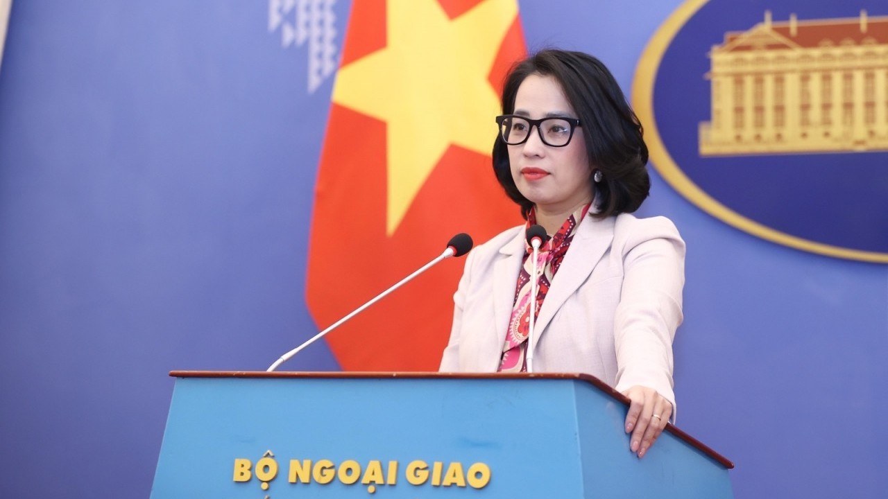 Việt Nam lên tiếng về căng thẳng giữa Trung Quốc và Philippines ở khu vực Bãi Cỏ Mây