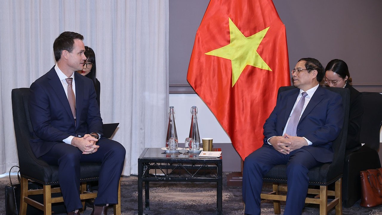 Thủ tướng Phạm Minh Chính tiếp lãnh đạo SunRice - Tập đoàn gạo lớn nhất Australia