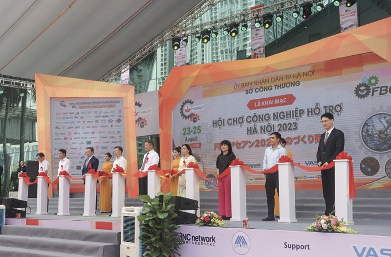 Lễ khai mạc Triển lãm FBC ASEAN 2023 - Opening ceremony of FBC ASEAN 2023 Exhibition.