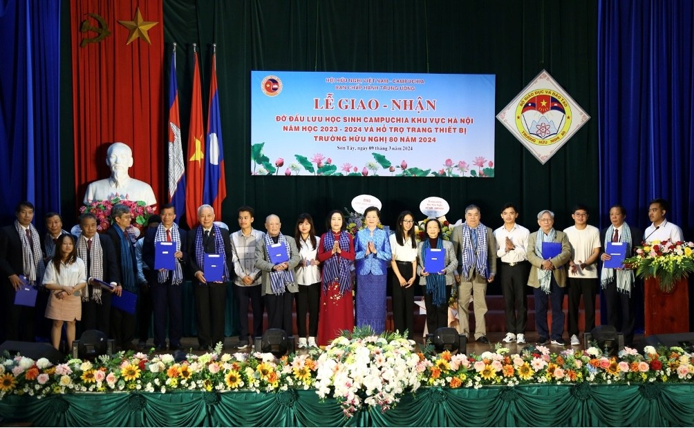 Chương trình ‘Ươm mầm hữu nghị’:  Vun đắp tình đoàn kết, hữu nghị Việt Nam - Campuchia