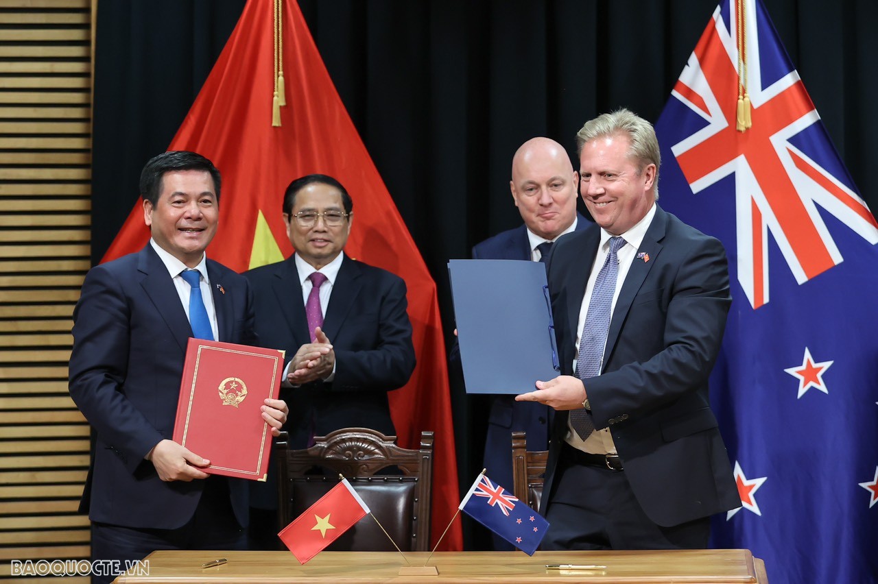 Việt Nam-New Zealand phấn đấu đạt kim ngạch thương mại hai chiều 2 tỷ USD trong năm nay