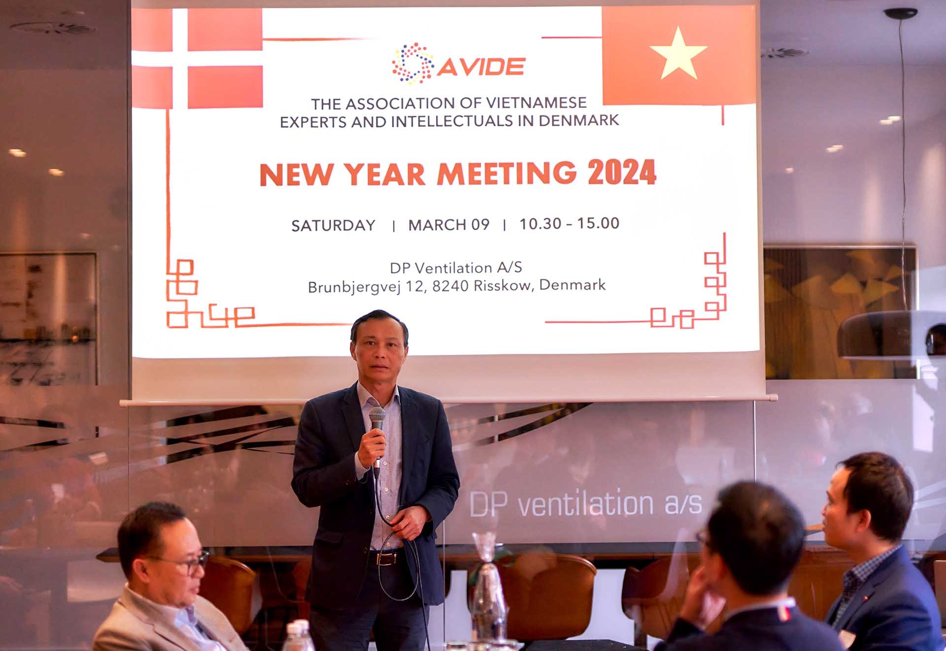 Hội chuyên gia, trí thức Việt Nam tại Đan Mạch thảo luận kế hoạch hoạt động năm 2024