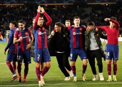 Champions League: Hình ảnh trận đấu Barca thắng 3-1 trước Napoli