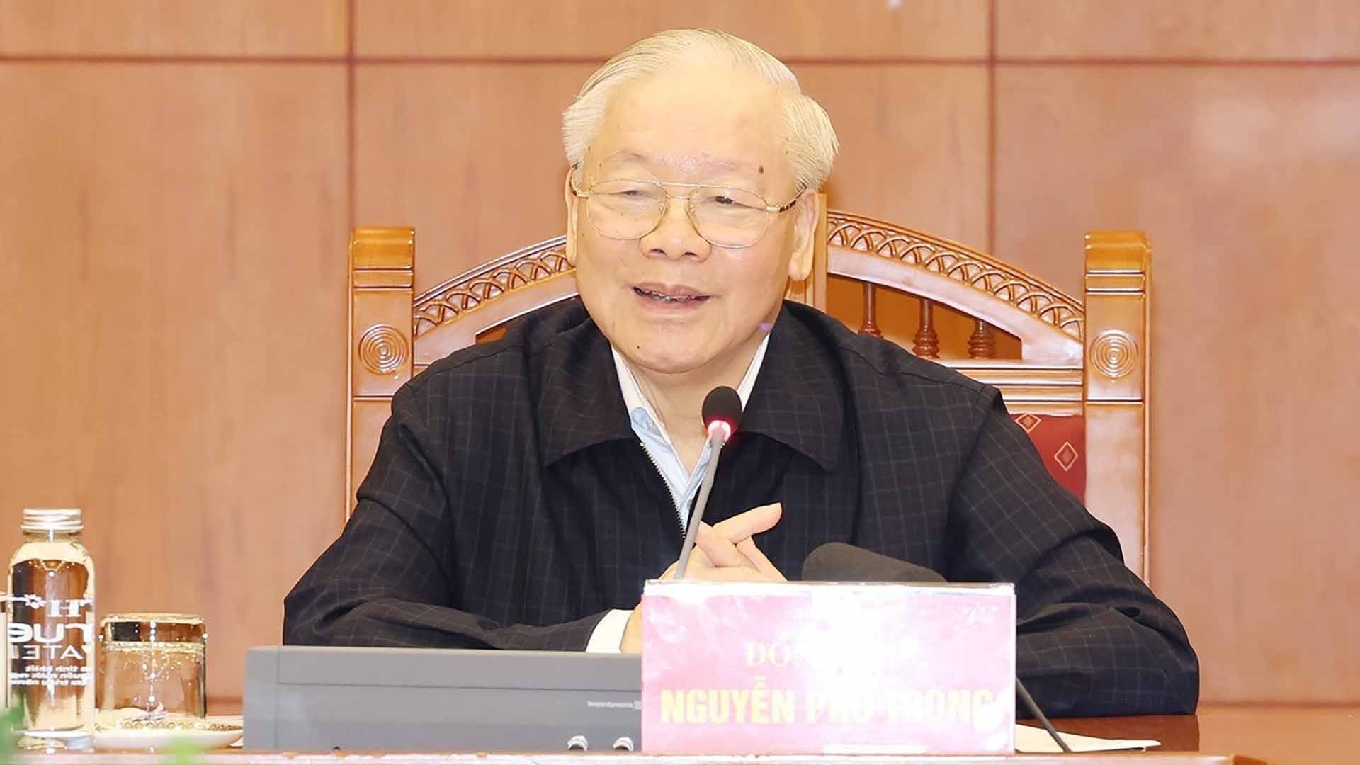 Phát biểu của Tổng Bí thư Nguyễn Phú Trọng tại phiên họp Tiểu ban Nhân sự Đại hội XIV của Đảng