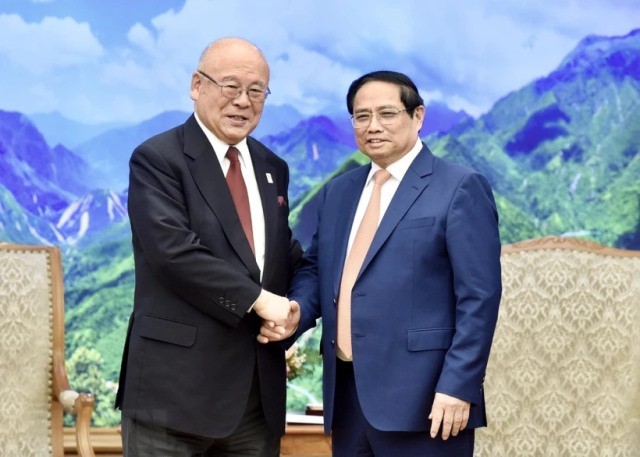 PM Pham Minh Chinh receives Special Advisor to Japan-Vietnam Parliamentary Friendship Alliance