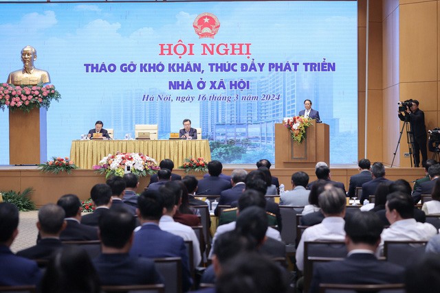 Chính phủ họp với các địa phương nhằm tháo gỡ khó khăn, thúc đẩy phát triển nhà ở xã hội