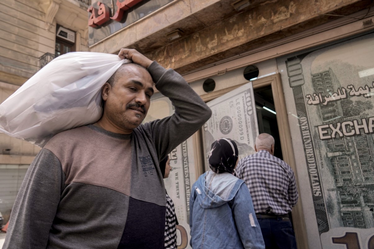 Làn sóng người tị nạn ở Ai Cập diễn ra nghiêm trọng. (Nguồn: AP) 