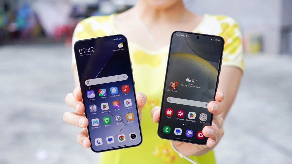So sánh hai mẫu smartphone Xiaomi 14 và Samsung Galaxy S24 đang cạnh tranh nhau