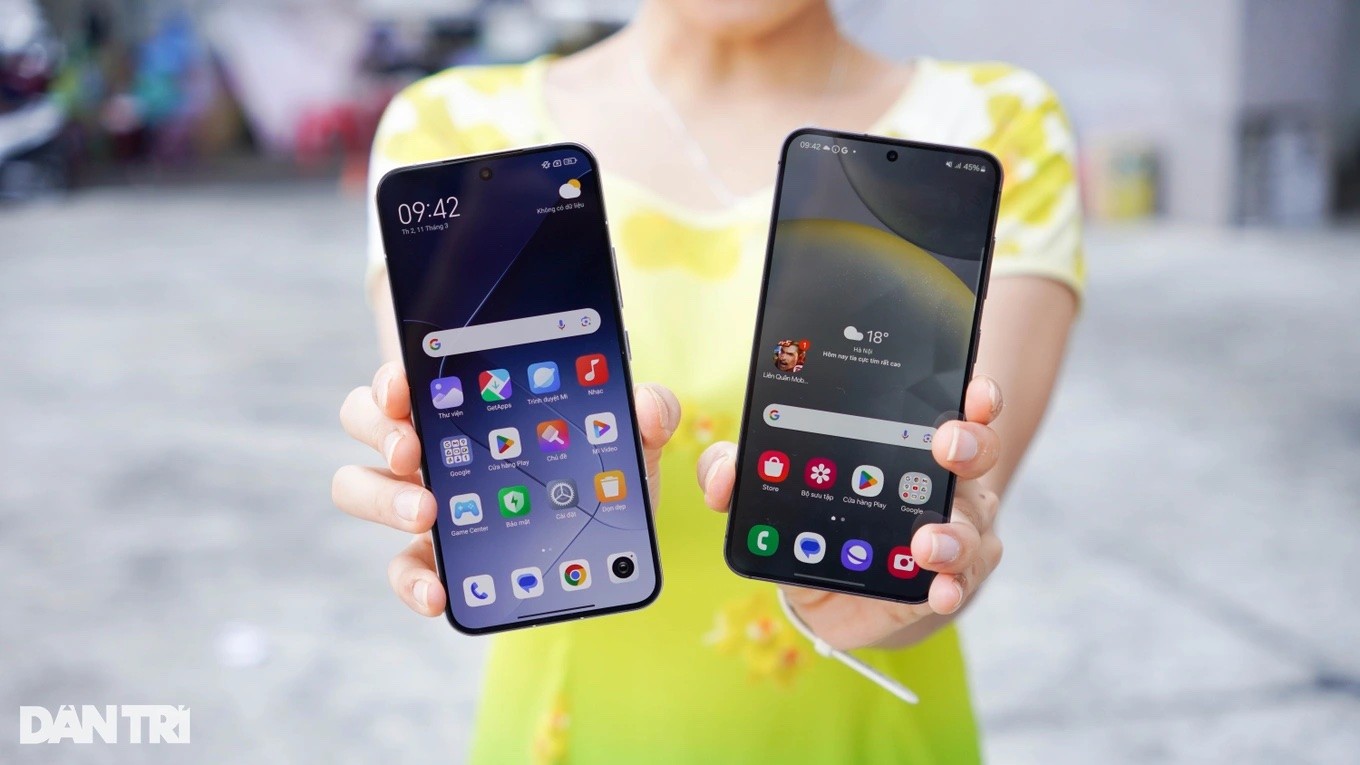 So sánh hai mẫu smartphone Xiaomi 14 và Samsung Galaxy S24 đang cạnh tranh nhau