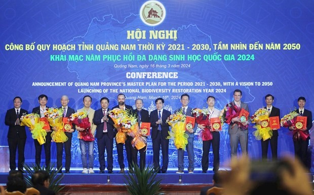 Quang Nam launches master plan, National Biodiversity Restoration Year