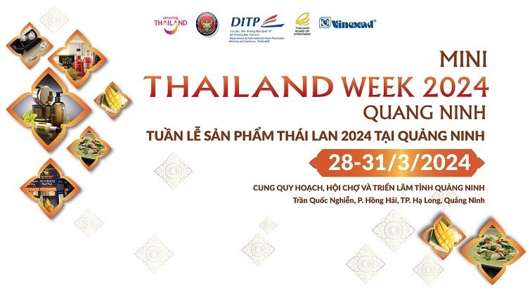 Tuần lễ sản phẩm Thái Lan 2024 tại Quảng Ninh