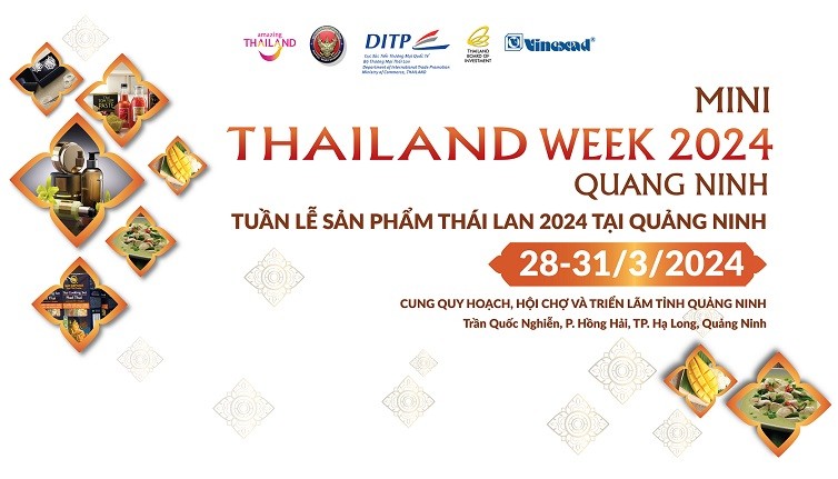 Tuần lễ sản phẩm Thái Lan 2024 tại Quảng Ninh