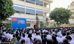 Gần 5.000 học sinh tỉnh Tây Ninh được cung cấp thông tin về biển, đảo và tư vấn tuyển sinh quân sự năm 2024