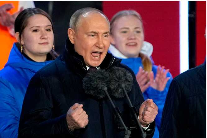 Một Tổng thống Putin vững vàng trong ‘trái tim’ người Nga